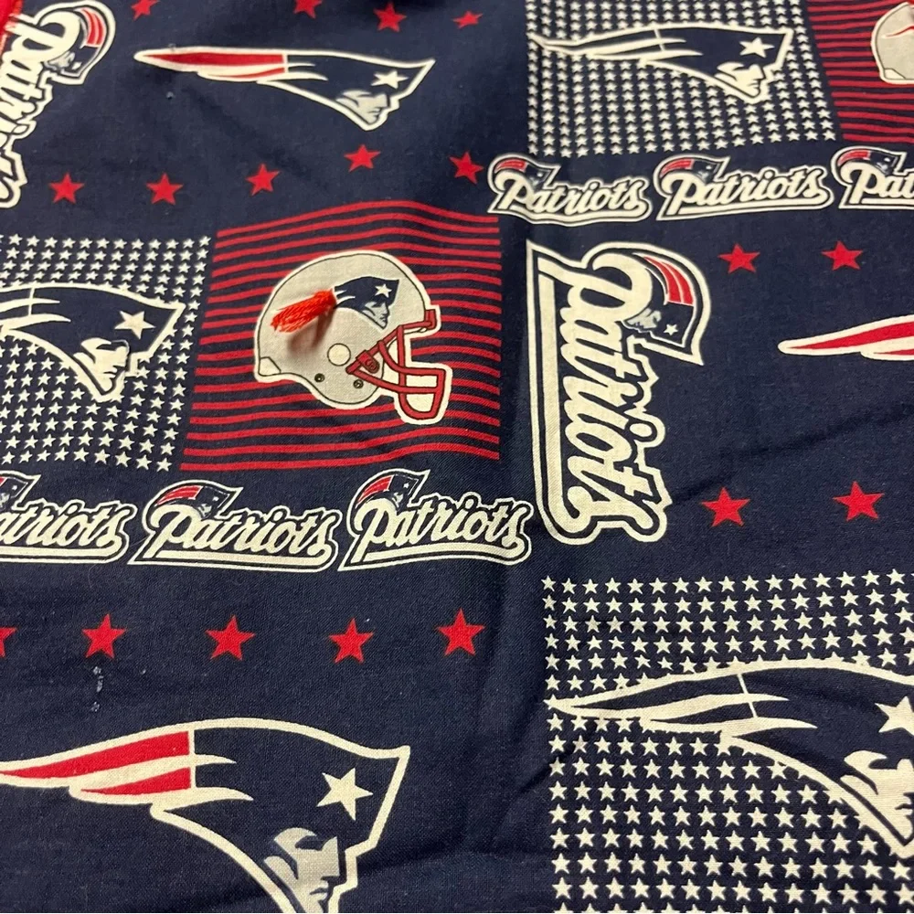 New England‎ Patriots Handmade Twin (~78”x 64”) Quilt NFL
